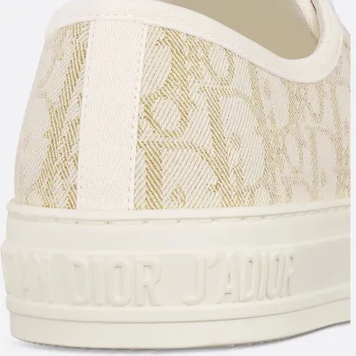 Dior thick sole Beige print sneakers