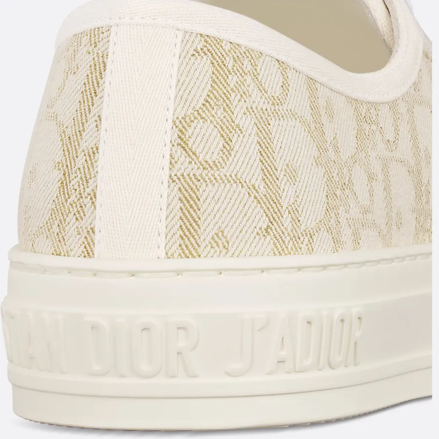 Dior thick sole Beige print sneakers