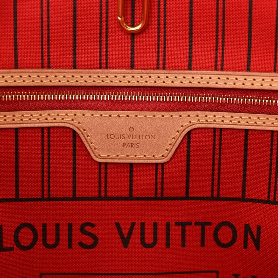 Louis Vuitton Neo Neverfull MM Monogram Canvas Cherry Interior Gold Hardware
