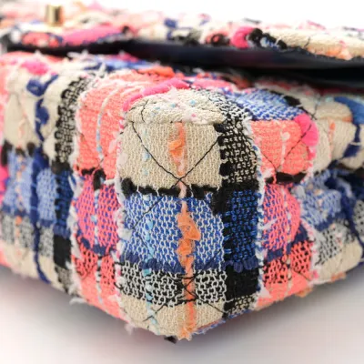 Quilted Tweed Handbag | Designer Grade Quality