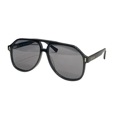 Gucci Aviator glasses leopard brown/leopard green/black/eggplant/leopard yellow/red/green/tawny Size 58口14-145