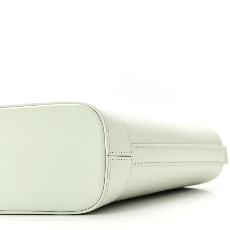 Celine Small Cuir Triomphe Bucket Bag Jade Smooth Calfskin Leather Gold Hardware