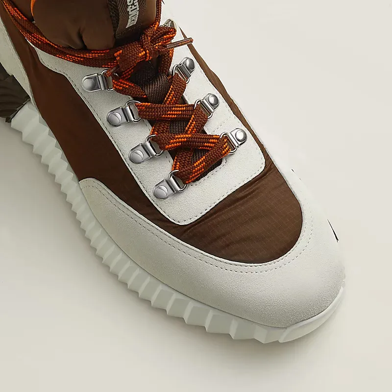 HERMES Klimb Sneakers Brown Sports Shoes