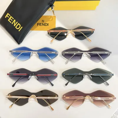 Fendi glasses saxe blue/brown/purple black/purple silver/blue/green/tawny color Size 145口0-142