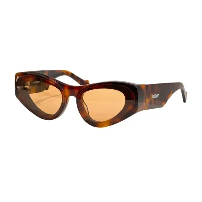 Loewe glasses black red/black/black brown/black yellow/ivory/leopard color Size 62口16-130