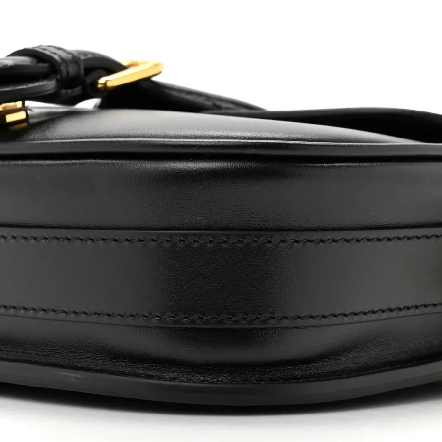 Dior Small Bobby Flap Bag Black Box Calfskin Leather Gold Hardware