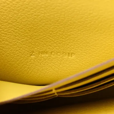 Hermès Constance Wallet To Go Lime Evercolor Leather Gold Hardware