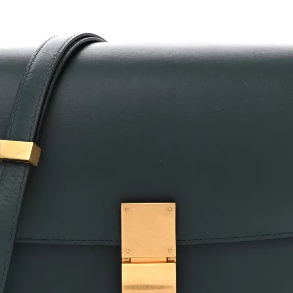 Celine Medium Classic Box Flap Bag Amazone Box Calfskin Leather - Image 8