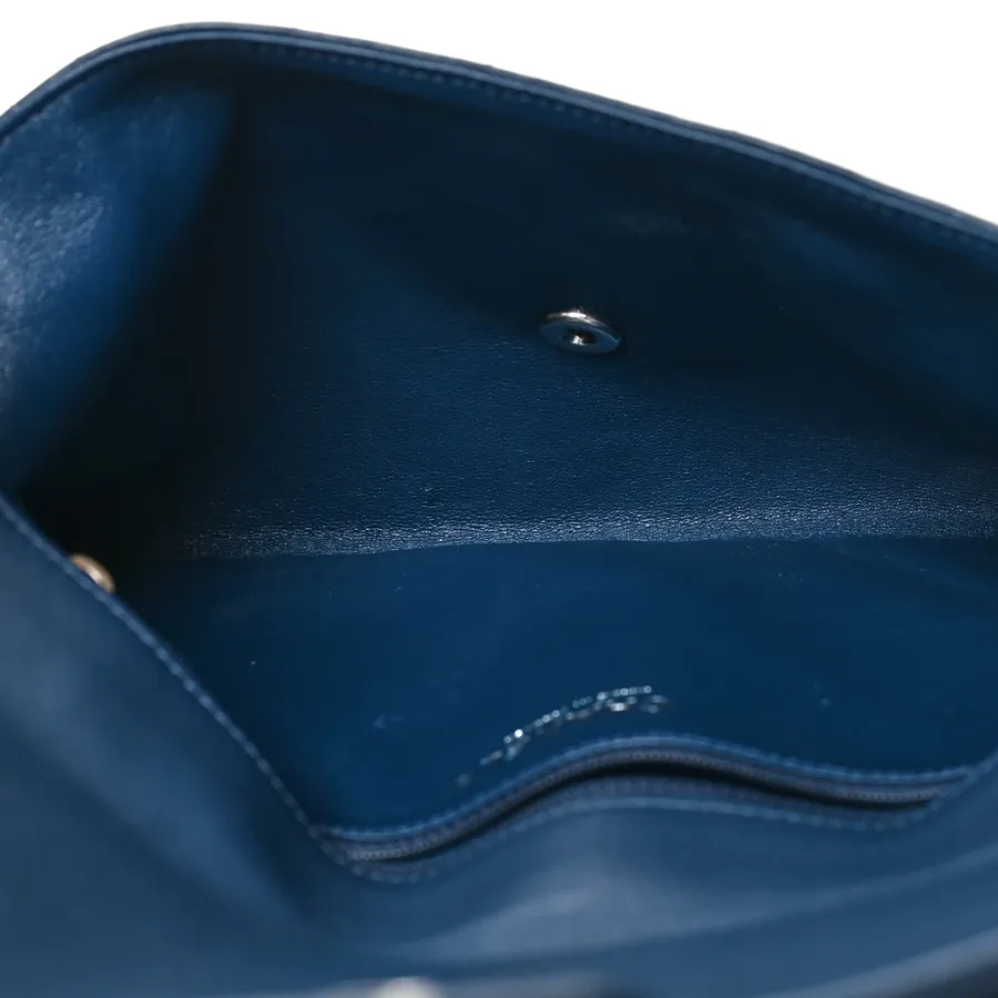 Explore Medium Navy Quilted Designer Clutch