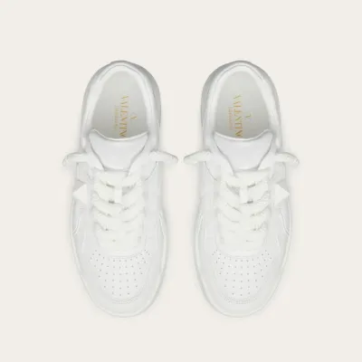 VALENTINO ONE STUD XL Women's sheepskin sneakers