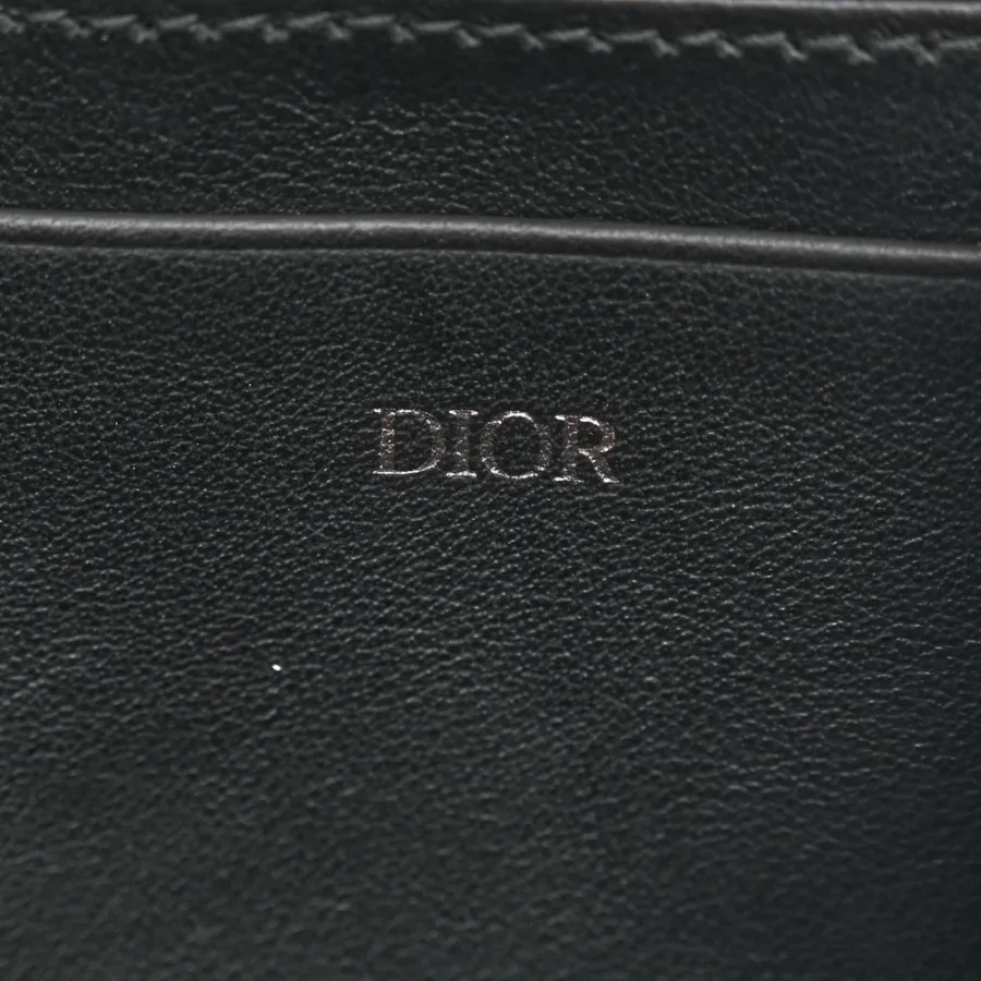 Dior Small Saddle Messenger Pouch Blue Oblique Canvas Silver Hardware