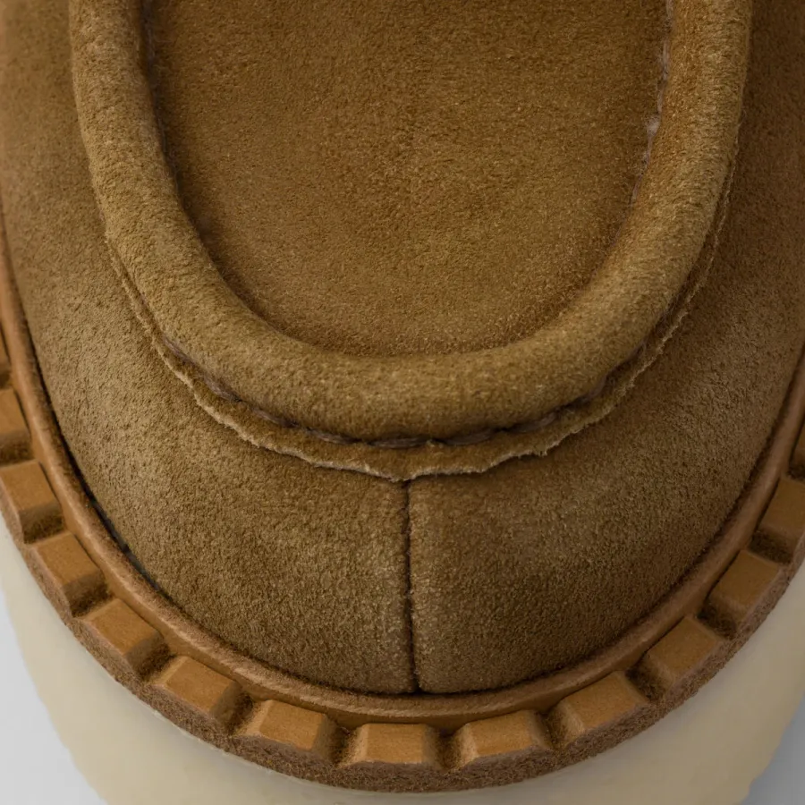 PRADA Suede leather polo boots