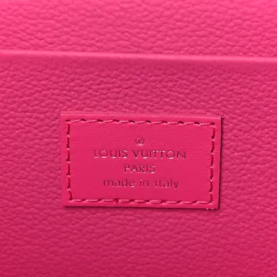 Louis Vuitton Nice BB Fuchsia Monogram Macassar Canvas