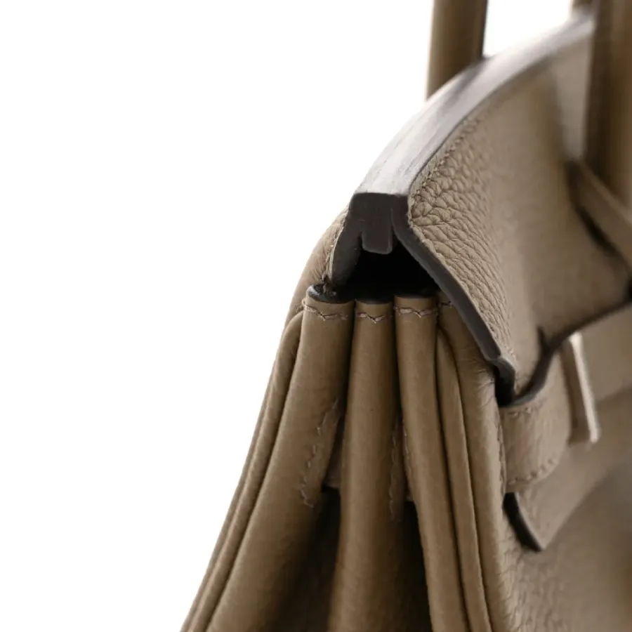 Hermès Birkin 25 Toundra Togo Leather Palladium Hardware