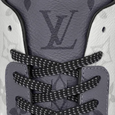 Louis Vuitton Men's color-matched canvas sneakers