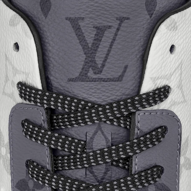 Louis Vuitton Men's color-matched canvas sneakers
