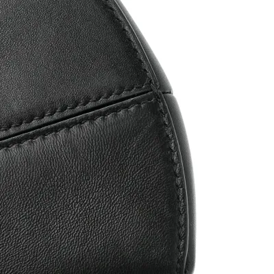 Fendi Medium Fendi First Black Shiny Nappa Leather Gold Hardware