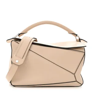 Loewe Puzzle Bag Medium Ash Calfskin Leather