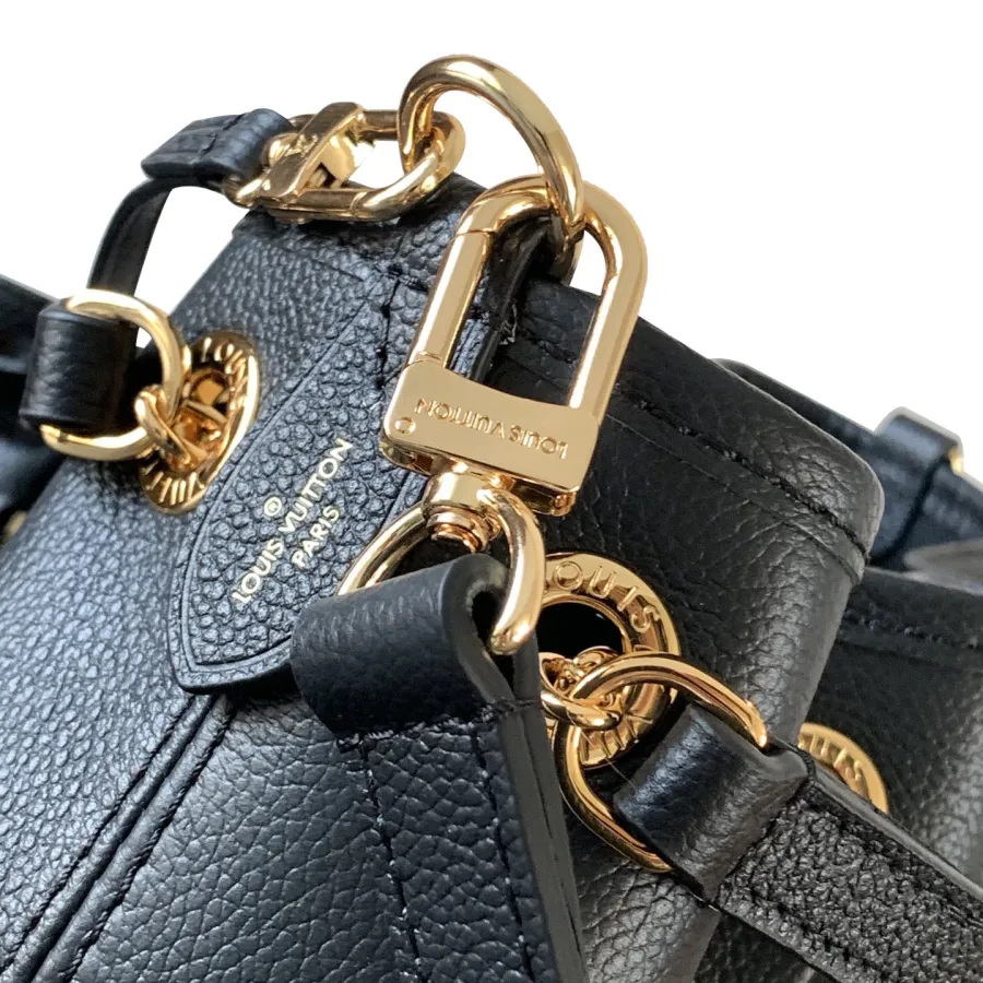 Louis Vuitton LV Bundle Monogram Empreinte Black/Cream With Gold Hardware