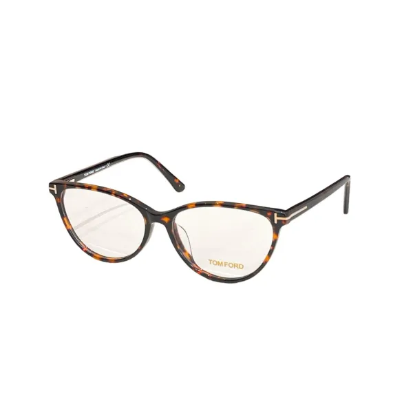 Tom Ford Cat Eye glasses leopard/blue/transparent/grey/citron/green/black color Size 54口16-145