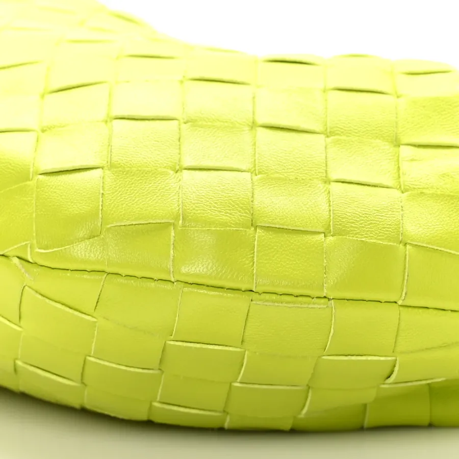 Bottega Veneta Intrecciato Jodie Mini Kiwi Nappa Leather