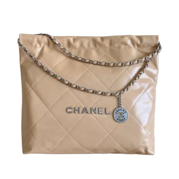 Chanel 22bags Brown Earth Color / Apricot Color Shoulder Bags - Image 9