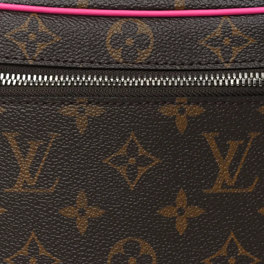 Louis Vuitton Nice BB Fuchsia Monogram Macassar Canvas