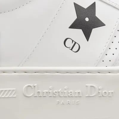 Dior White platform sneakers