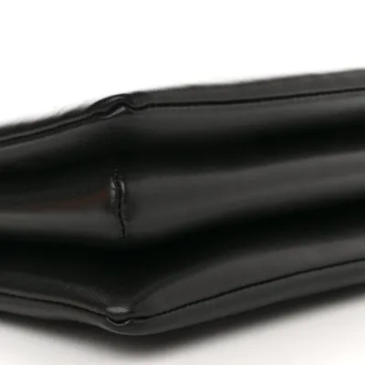 Louis Vuitton Coussin PM Black Embossed Monogram Lambskin Leather Gold Hardware