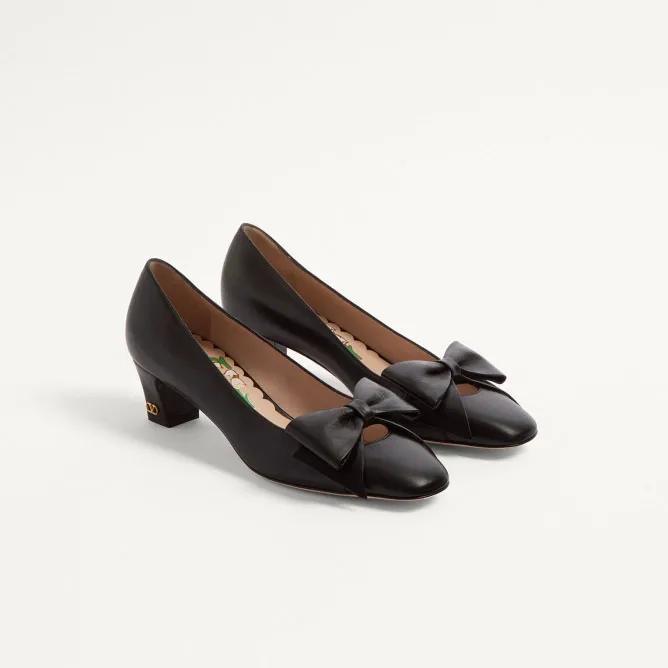 VALENTINO Sheepskin heels (4.5 cm high heel)