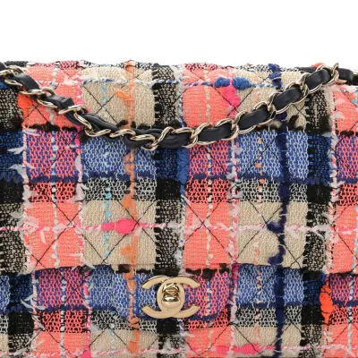 Quilted Tweed Handbag | Designer Grade Quality