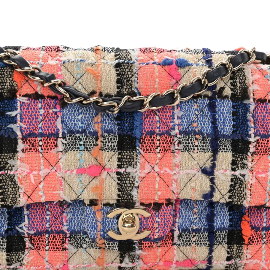 Quilted Tweed Handbag | Designer Grade Quality