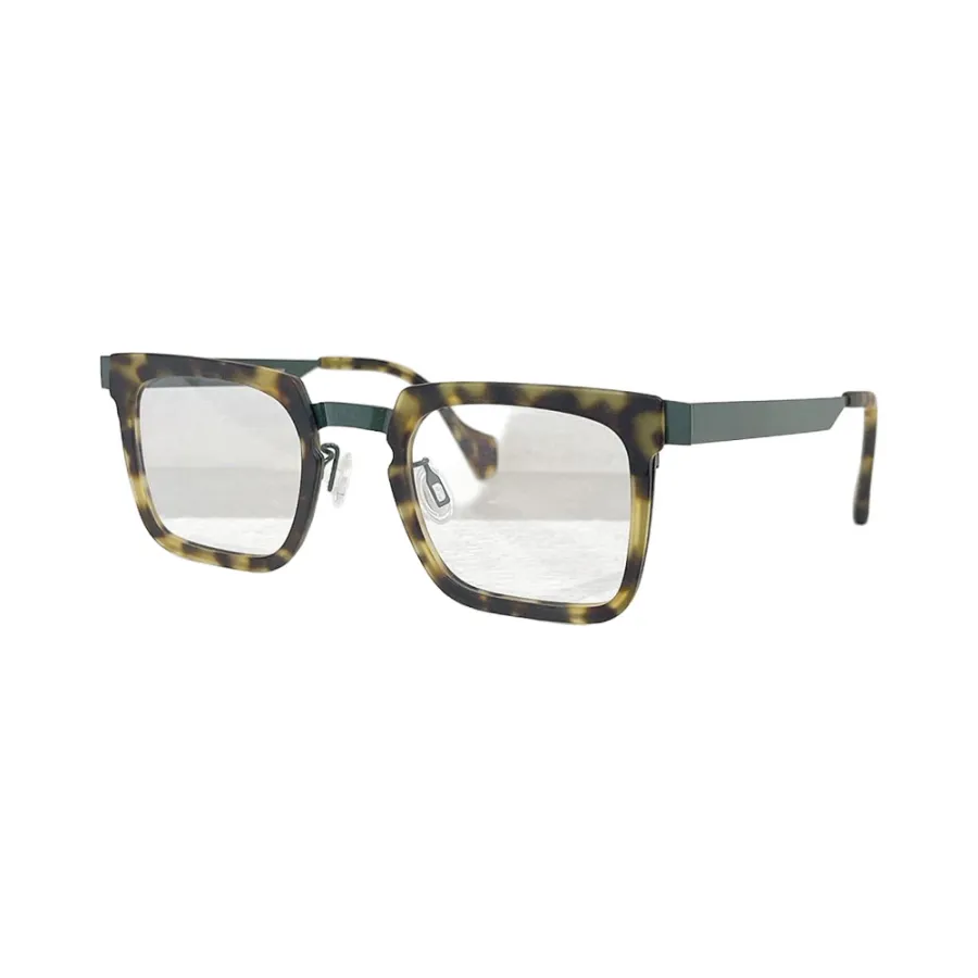 Valentino square frame glasses grey leopard/yellow leopard/brown leopard color Size 48口25-148