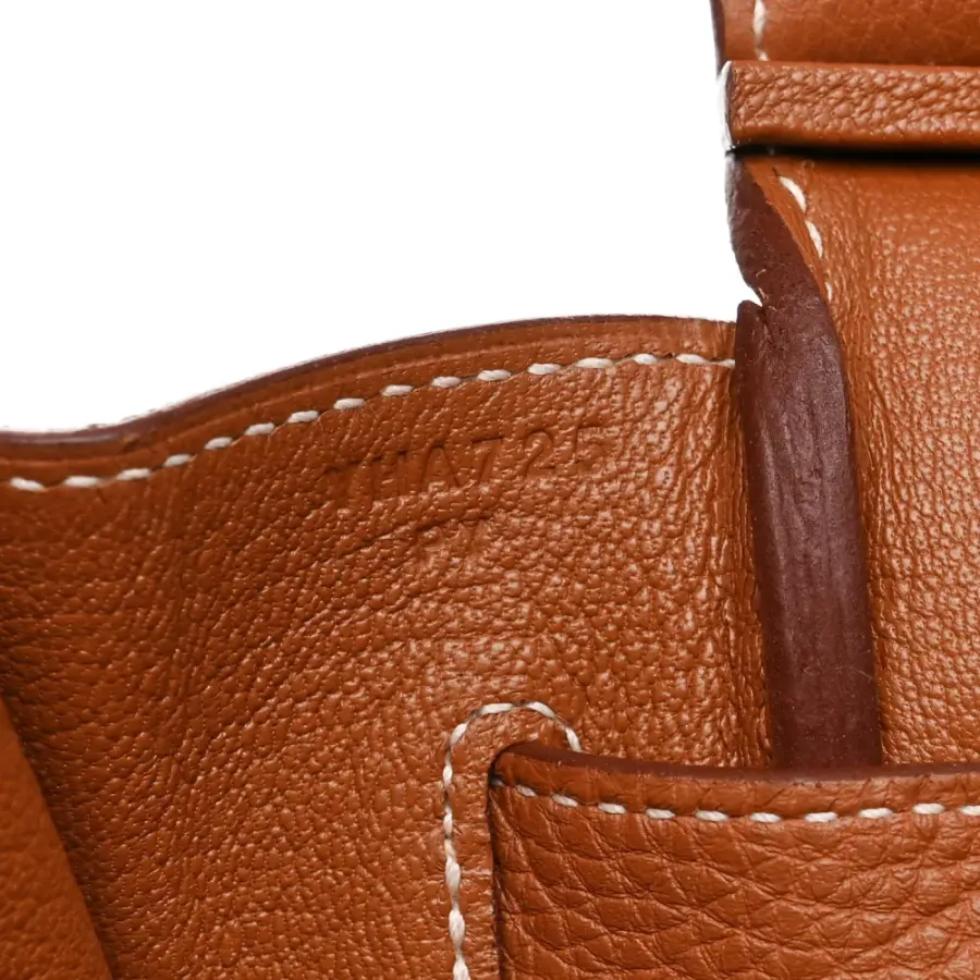 Hermès Birkin  Brown Epsom Leather Palladium Hardware