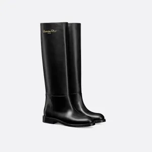 Dior black long boots