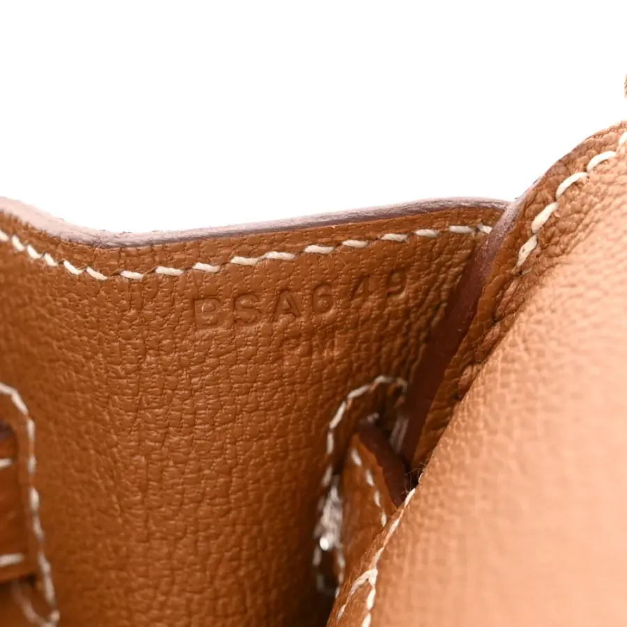 Hermès Birkin 25 Brown Togo Leather Gold Hardware