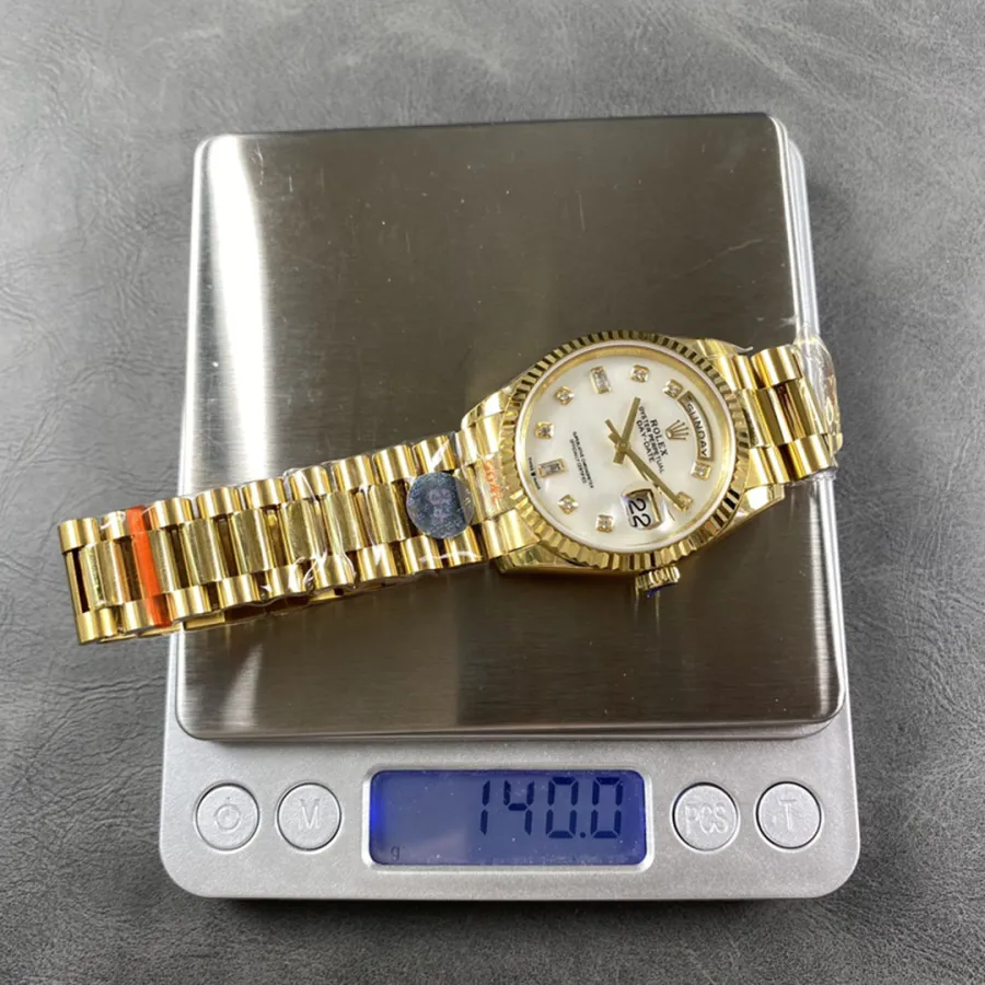 ROLEX-DAY DATE-REF.M128238-36MM（With Diamond ）