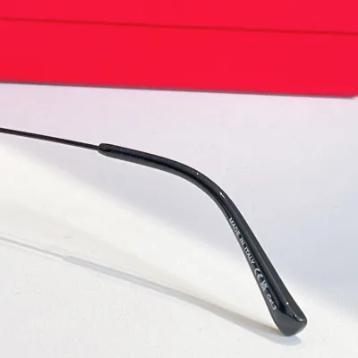 Saint Laurent square frame black/grey silver/olive gold color Size 65口15-145