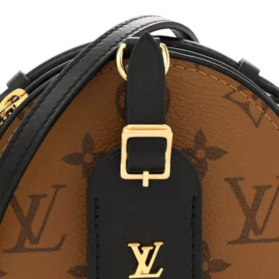 Louis Vuitton Boîte Chapeau BB Reverse Monogram Canvas Gold Hardware