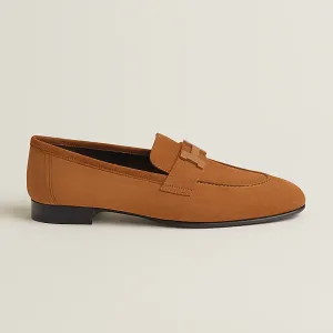 HERMES Paris Brown Loafers