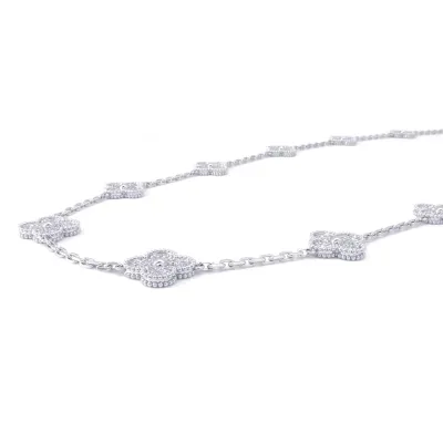 Van Cleef & Arpels Vintage Alhambra long necklace 20 motifs