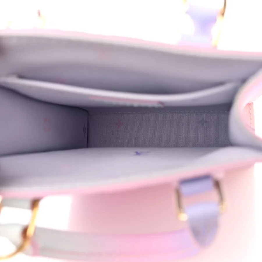 Louis Vuitton Spring in the City Petit Sac Plat PM Sunrise Pastel Giant Monogram Canvas