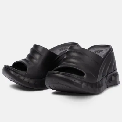GIVENCHY Black wedge sandal slippers
