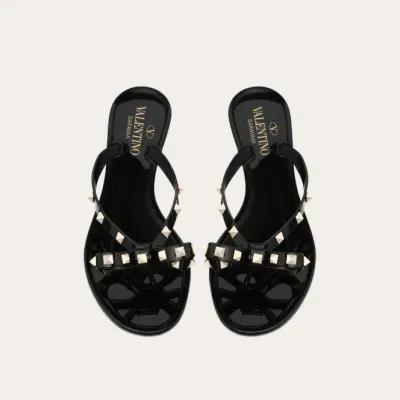 VALENTINO Rubber rivet toe sandals