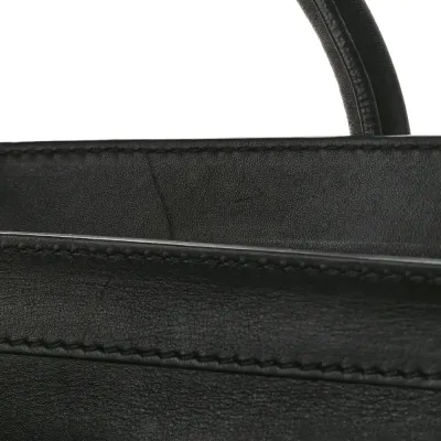 Celine Mini Luggage Bag Black Smooth Calfskin Leather