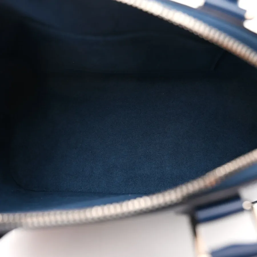 Louis Vuitton Alma BB Indigo Epi Leather Silver Hardware