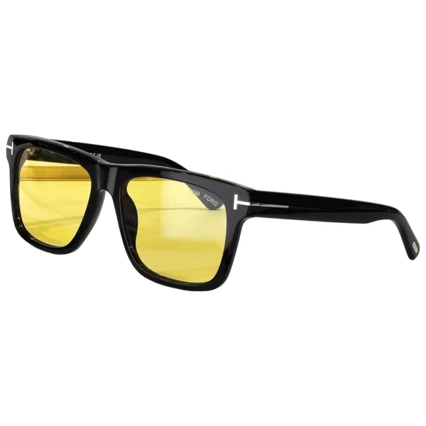 Tom Ford square frame glasses grey/black/blue black/yellow black/tawny black/sepia black/leopard green/leopard blue color Size 58-17-145 - Image 5