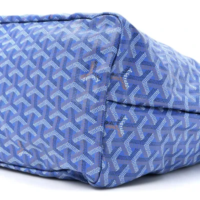 Goyard Saint Louis Tote GM Sky Blue Goyardine Canvas