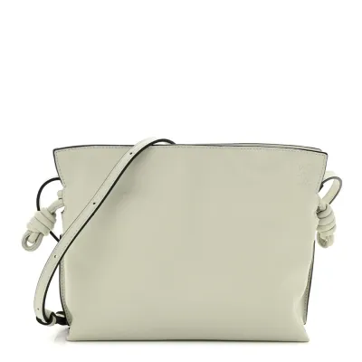 Loewe Flamenco Knot Bag Mini Light Celadon Calfskin Leather