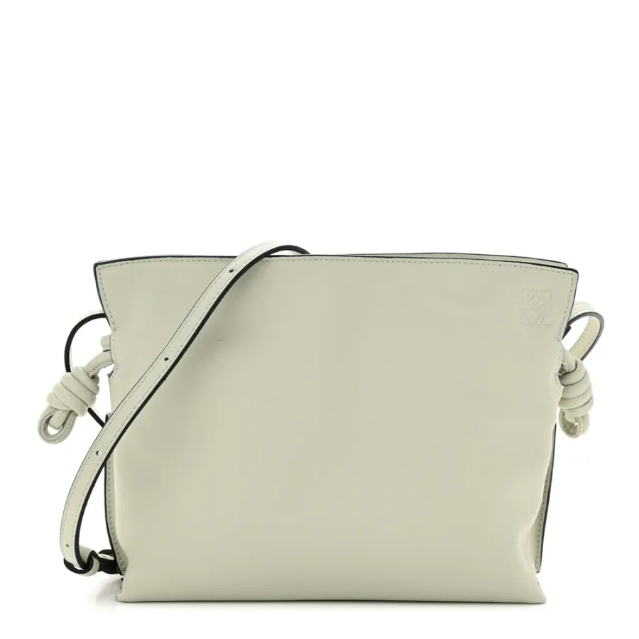 Loewe Flamenco Knot Bag Mini Light Celadon Calfskin Leather